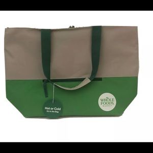 Whole Foods Reusable Insulated shopping Cooler NWT